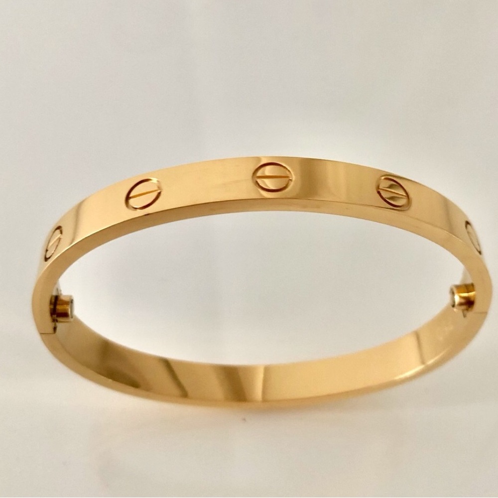 Screw Gold Bracelet Classic Model
